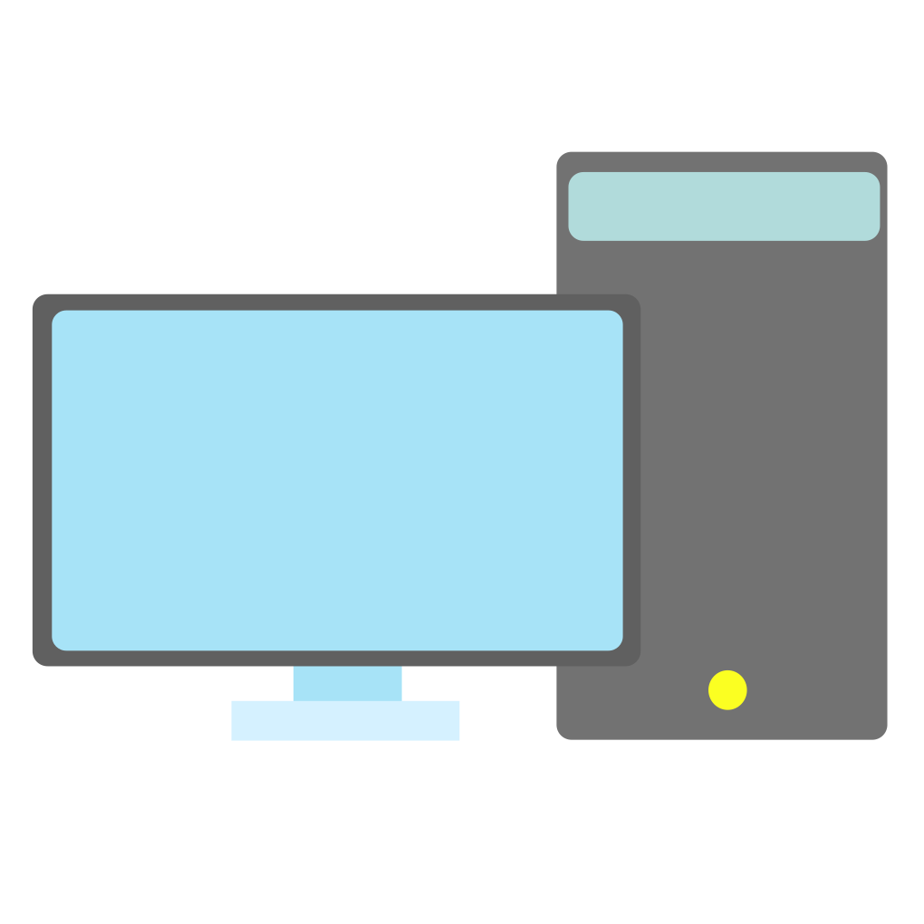 Ein Bild von einem PC Icon